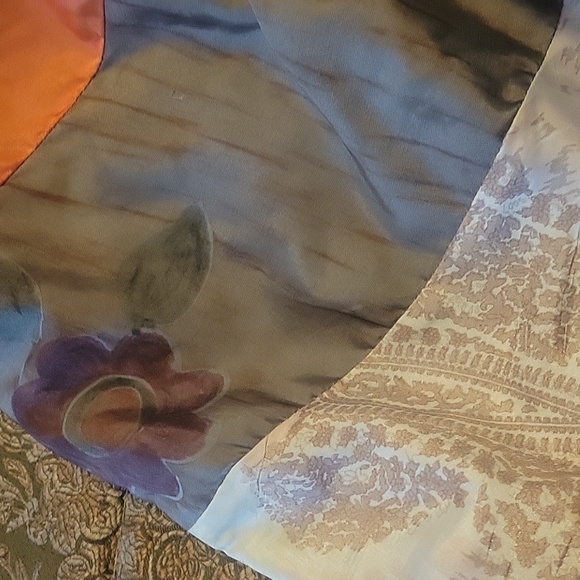 Shimmery Light Boho Hippie skirt - Picture 12 of 13